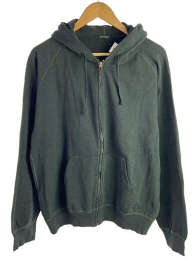 24AW/製品染裏毛ジップパーカー/3/コットン/WHT/z01-05027//