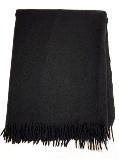 24AW/カシミアストール/BLK/メンズ/A03-07003