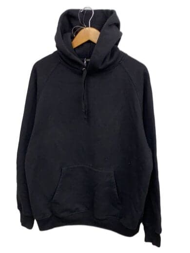 25AW/コットン裏毛パーカー/4/コットン/ブラック/D01-05004//