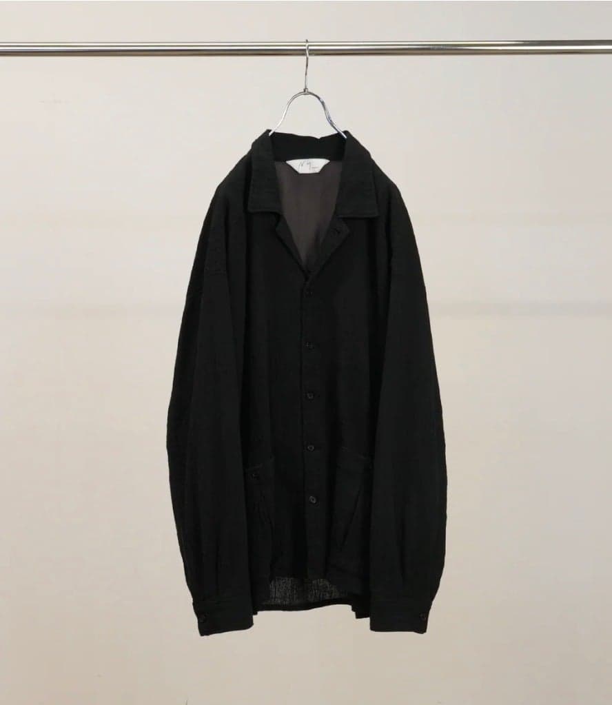 CREPE SHIRT JACKET(GREIGE)