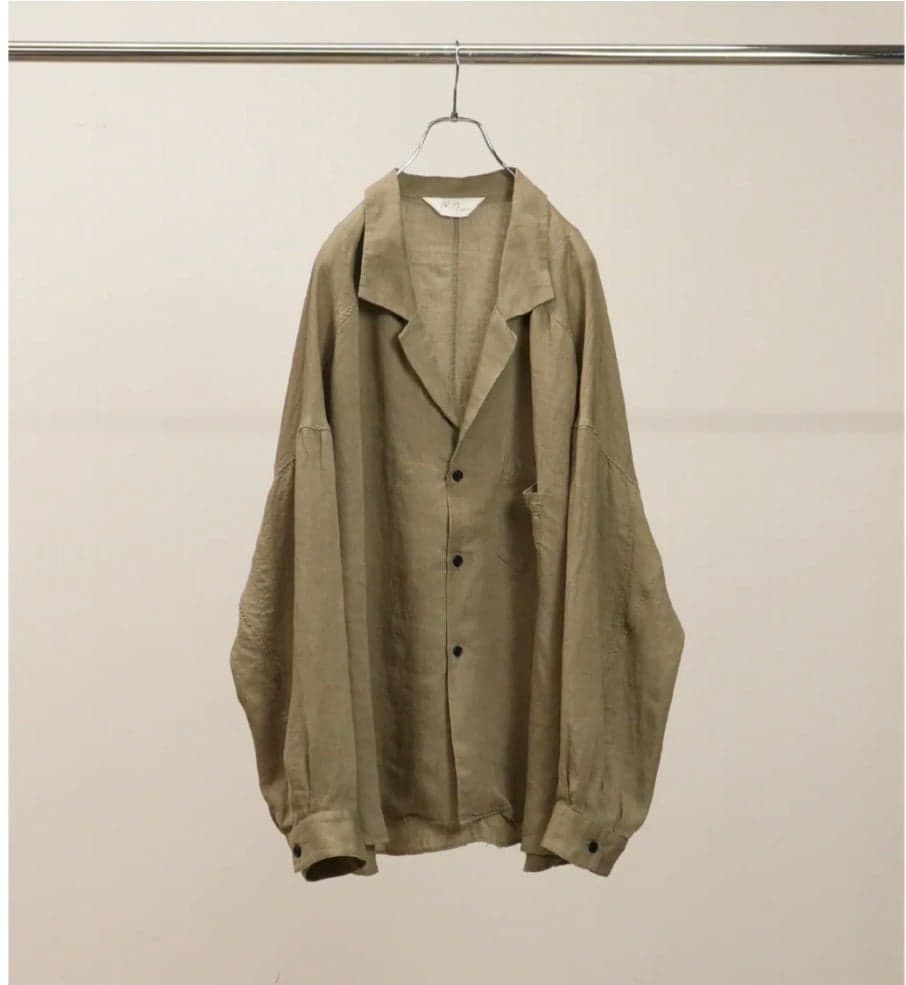 100/S LINEN TAILORED SHIRT
