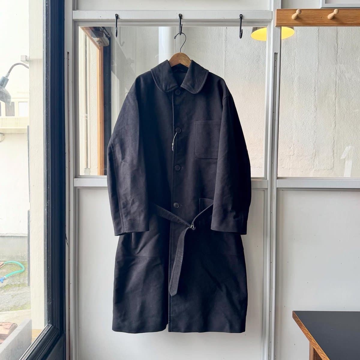 モールスキン ミリタリーコート