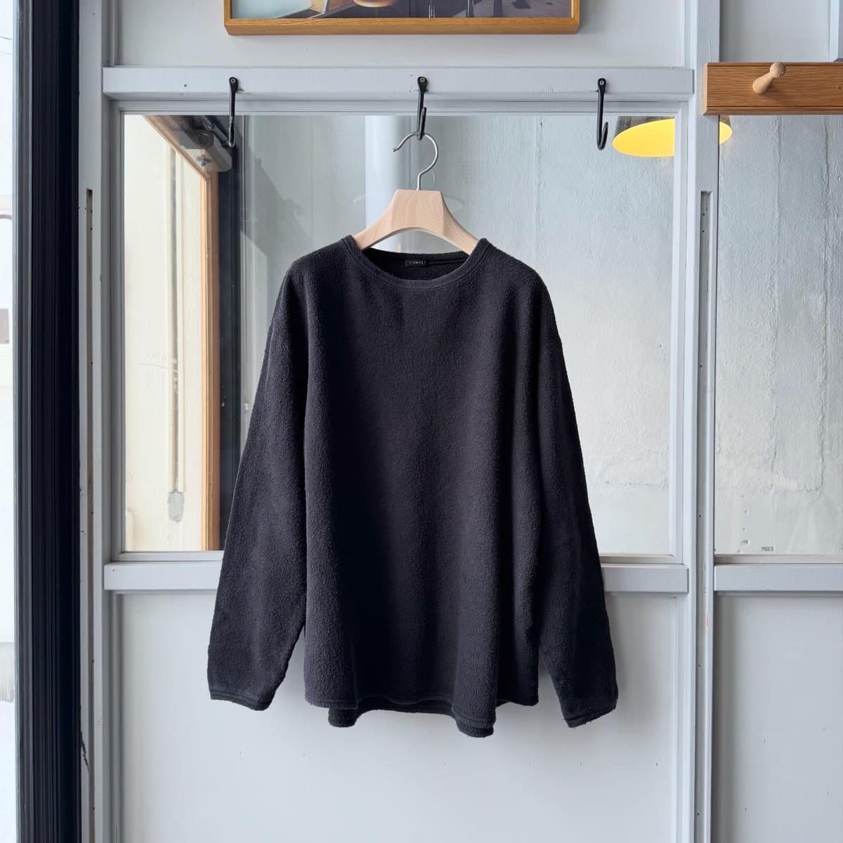 フリース クルーネック