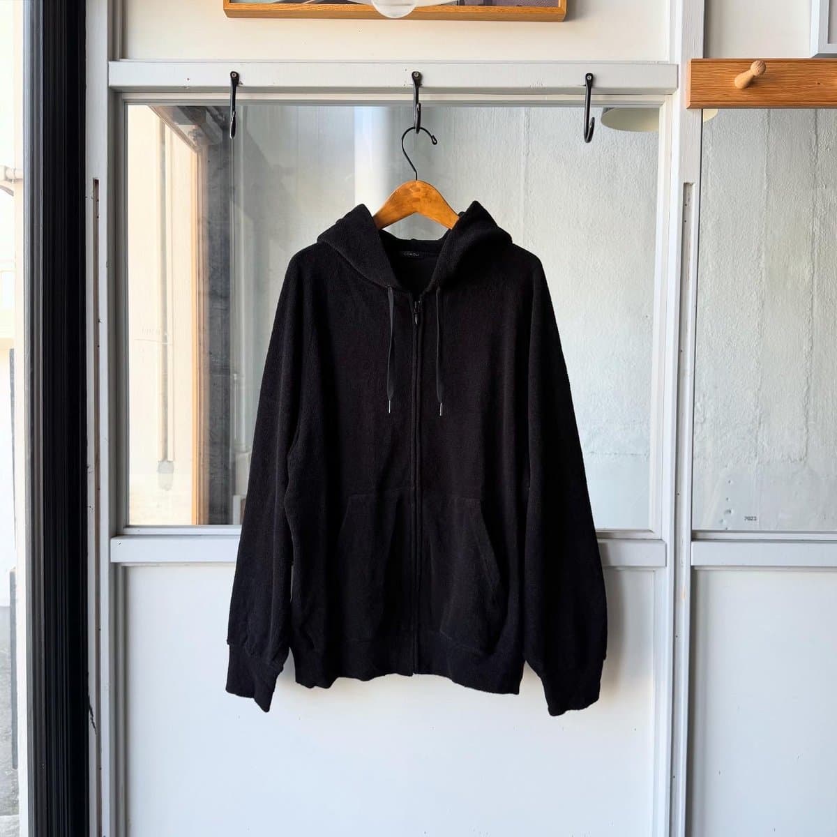 パイル ジップパーカ