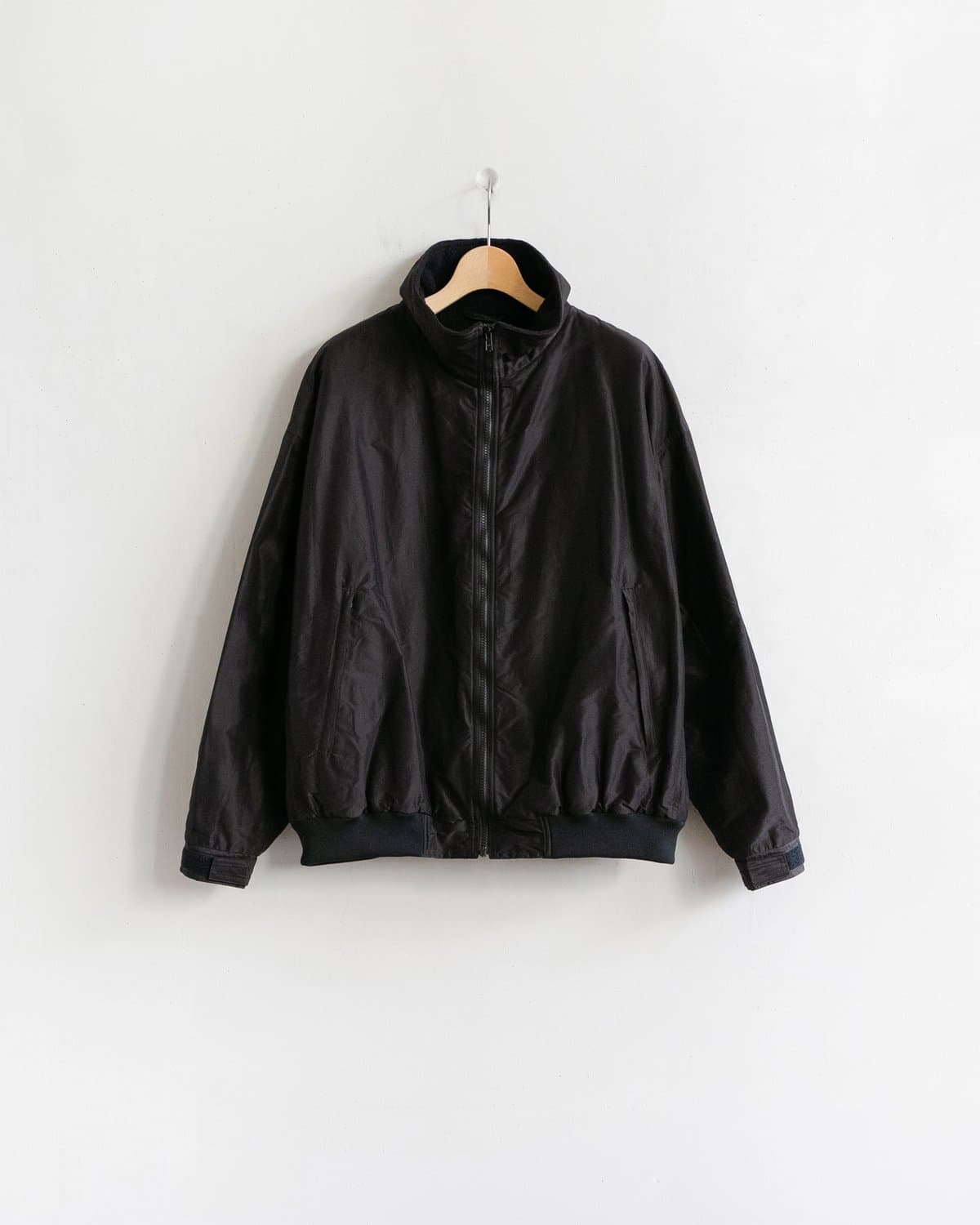 コットンシルク トラックジャケット