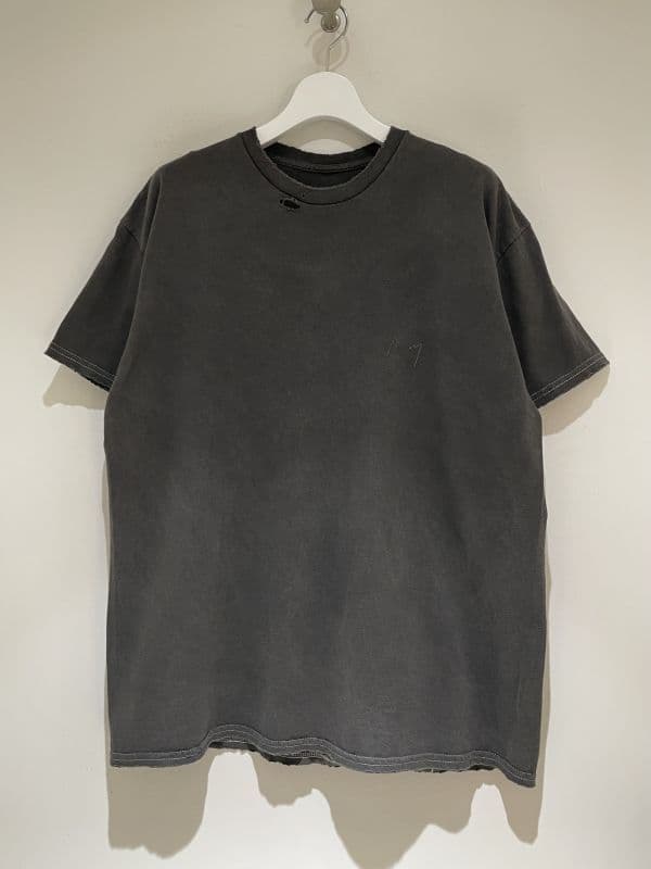 ANCELLM EMBROIDERY DYED T-SHIRT