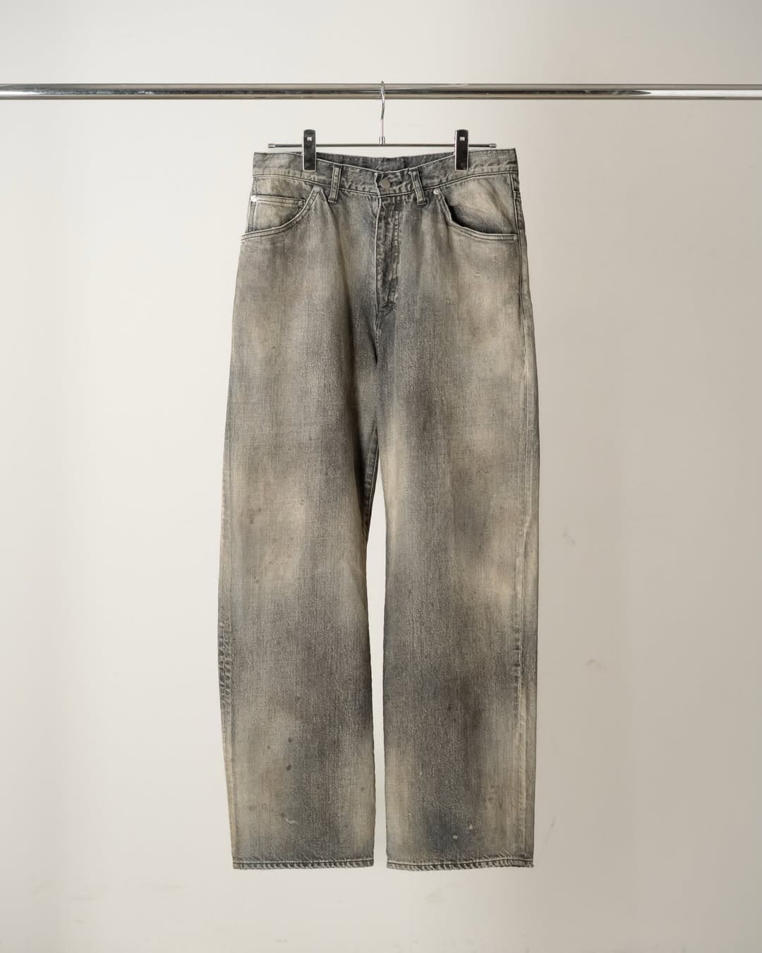 ANCELLM #08 MIDDLE STRAIGHT 5P DENIM PANTS