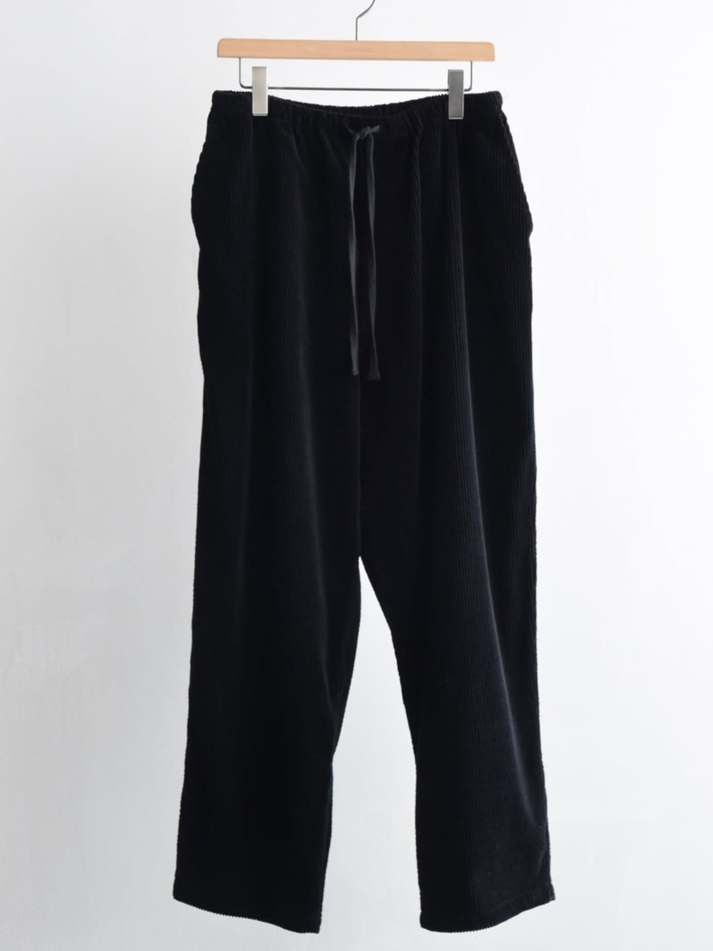 COMOLI コーデュロイ ドローストリングパンツ