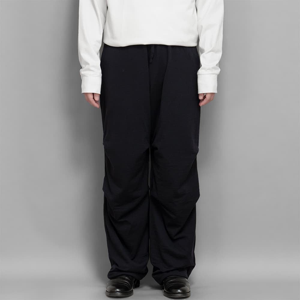 COMOLI ウール ニット ニータックパンツ